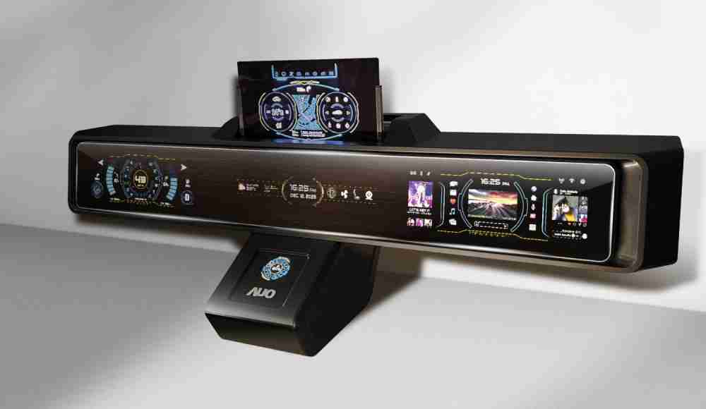 OBPayMicro LED沉浸式车舱显示方案结合 可卷式、、、、可伸缩的Micro LED应用并可呈现不同的质感纹路，，展现人性化设计