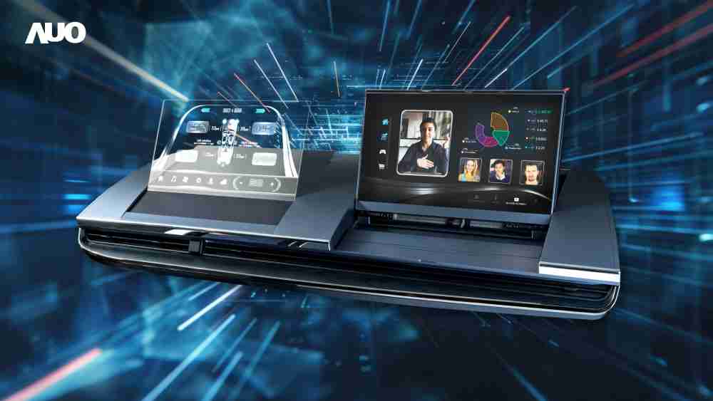 OBPayMicro LED Display HMI解决方案打造透明Micro LED前座仪表，，呈现信息并保留驾驶视野开阔；亦为副驾驶座乘客打造收放自如的Micro LED屏幕，，，，在不影响显示质量的前提于显示区内建镜头，，让用户能与视讯对象直接眼神接触，，提供绝佳的双向沟通体验